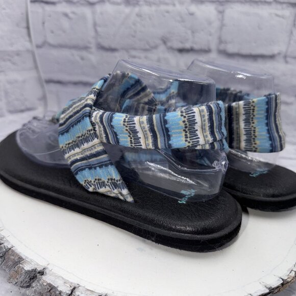 Sanuk Women's Size 9 Yoga Sling 2 Sandals Blue - Picture 4 of 8